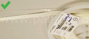 Левосторонняя перфорация ленты Левосторонняя перфорация ленты