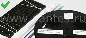 Качественная комплектация: электронные компоненты в треях, тубах и катушках Качественная комплектация: электронные компоненты в треях, тубах и катушках