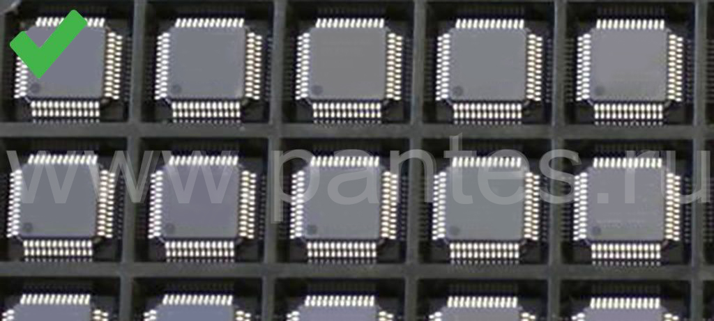 Правильная ориентация микросхем в трее Правильная ориентация микросхем в трее